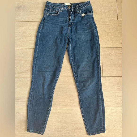 L'AGENCE Denim - L'agence Margot High-Rise Skinny Denim Jeans Women's Blue Size: 24